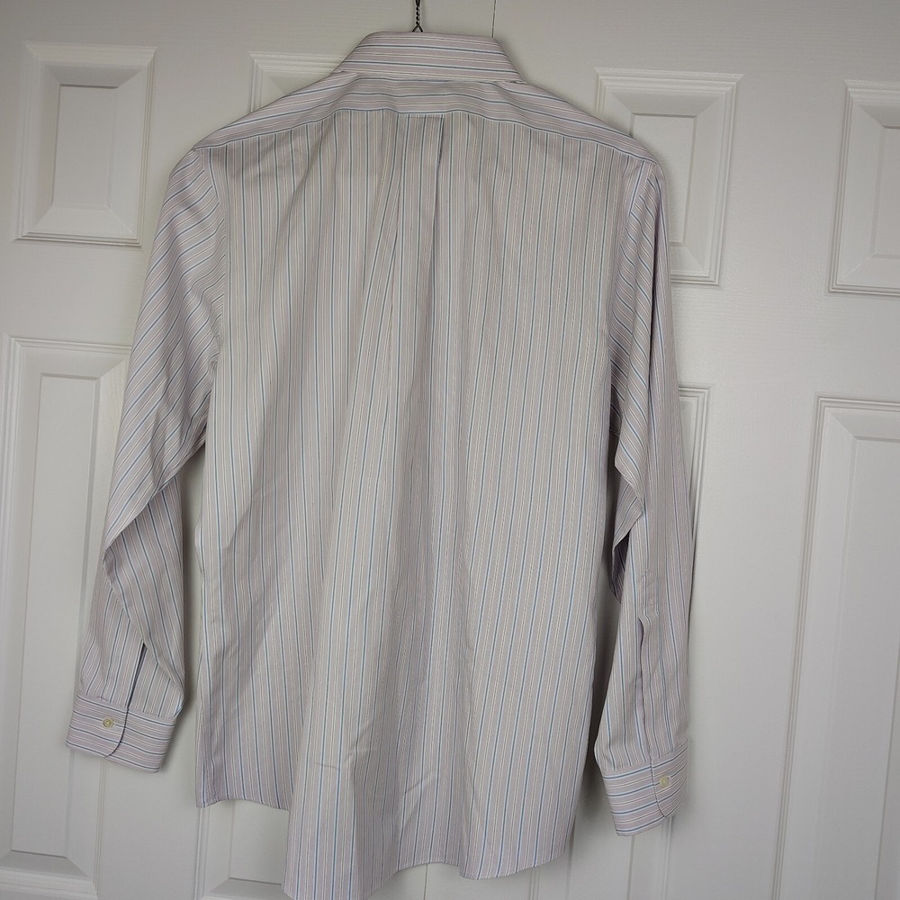 Brooks Brothers Mens Button Up‎ Shirt Size 16-34 Classic 100% American Supima - Picture 4 of 6